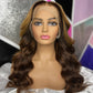 24” Highlighted Transparent Frontal Wig