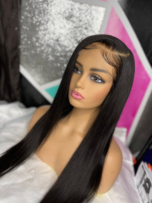 26” Straight HD Frontal Wig